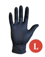 Nitrile Gentle Touch LG zwart (L) 10x100st