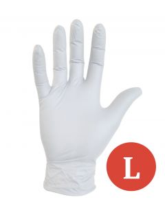 Nitrile Gentle Touch LG white (L) 10x100pcs