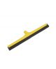 Floor squeegee yellow glassfiber reinforced body 60cm, black double foam blades