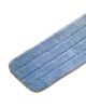 Microvezel dust mop 78cm blauw, velcro (10st)